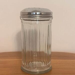 Vintage Diner Style Glass Sugar Dispenser – 12 oz